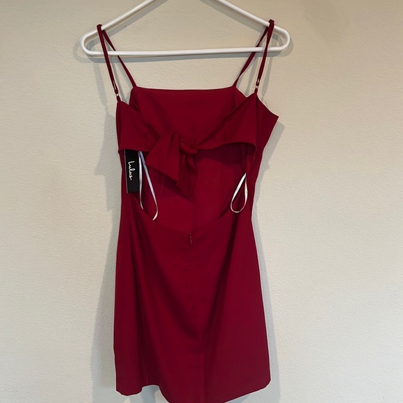 NWT Lulu's Red Dress - Picture 2 of 4
